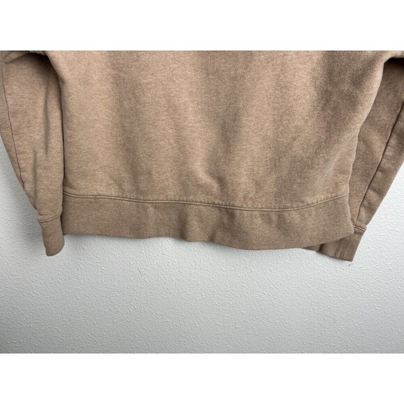 Rails Nico Womens Heather Camel Pull Over Hoodie Sweatshirt Oversized Quiet Luxe - Picture 8 of 10